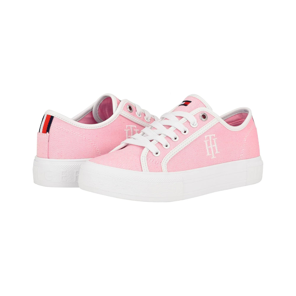 Zapatilla Tommy Hilfiger Pink Alezya Dama Talla 5 5
