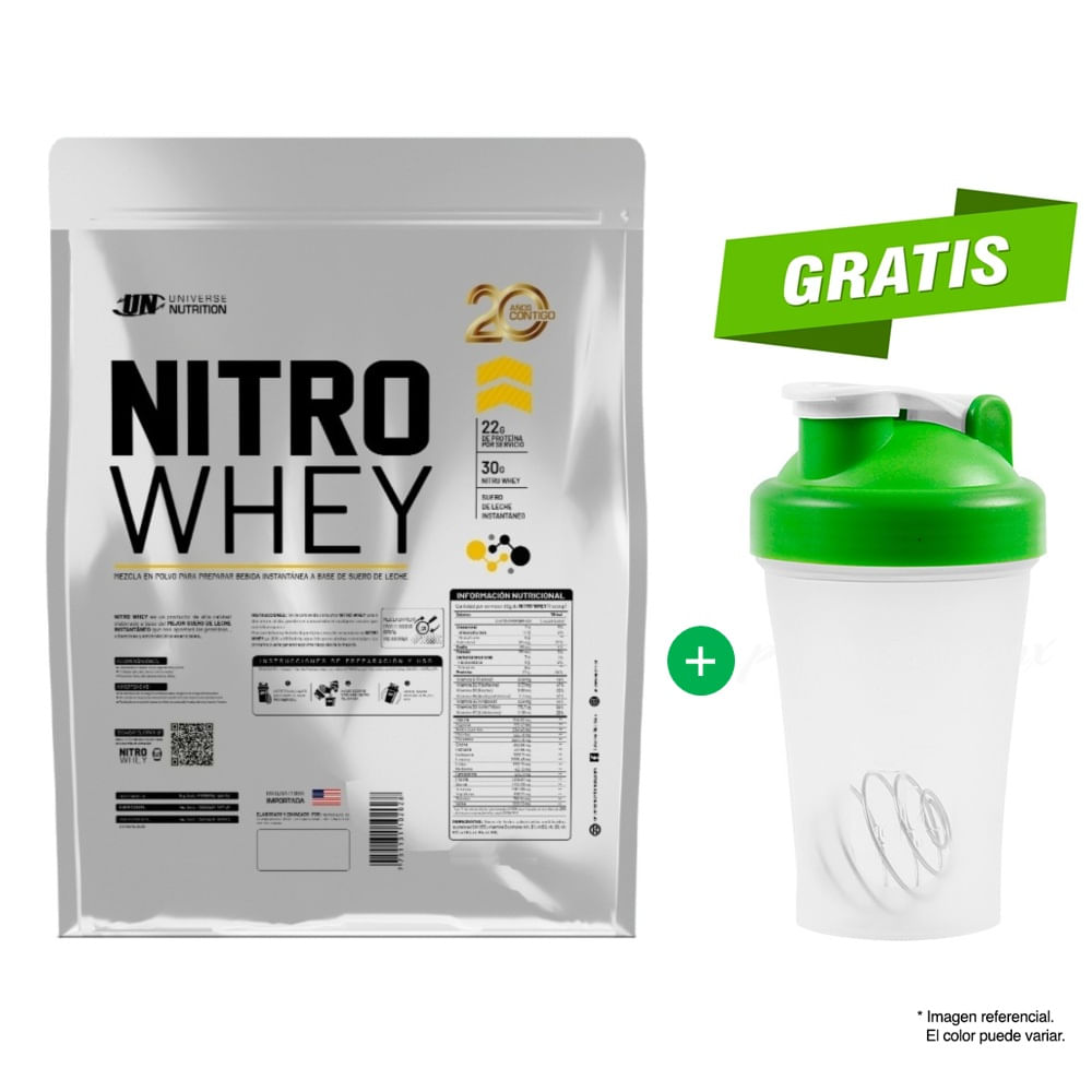 NITRO WHEY 5KG SUERO DE LECHE CHOCOLATE
