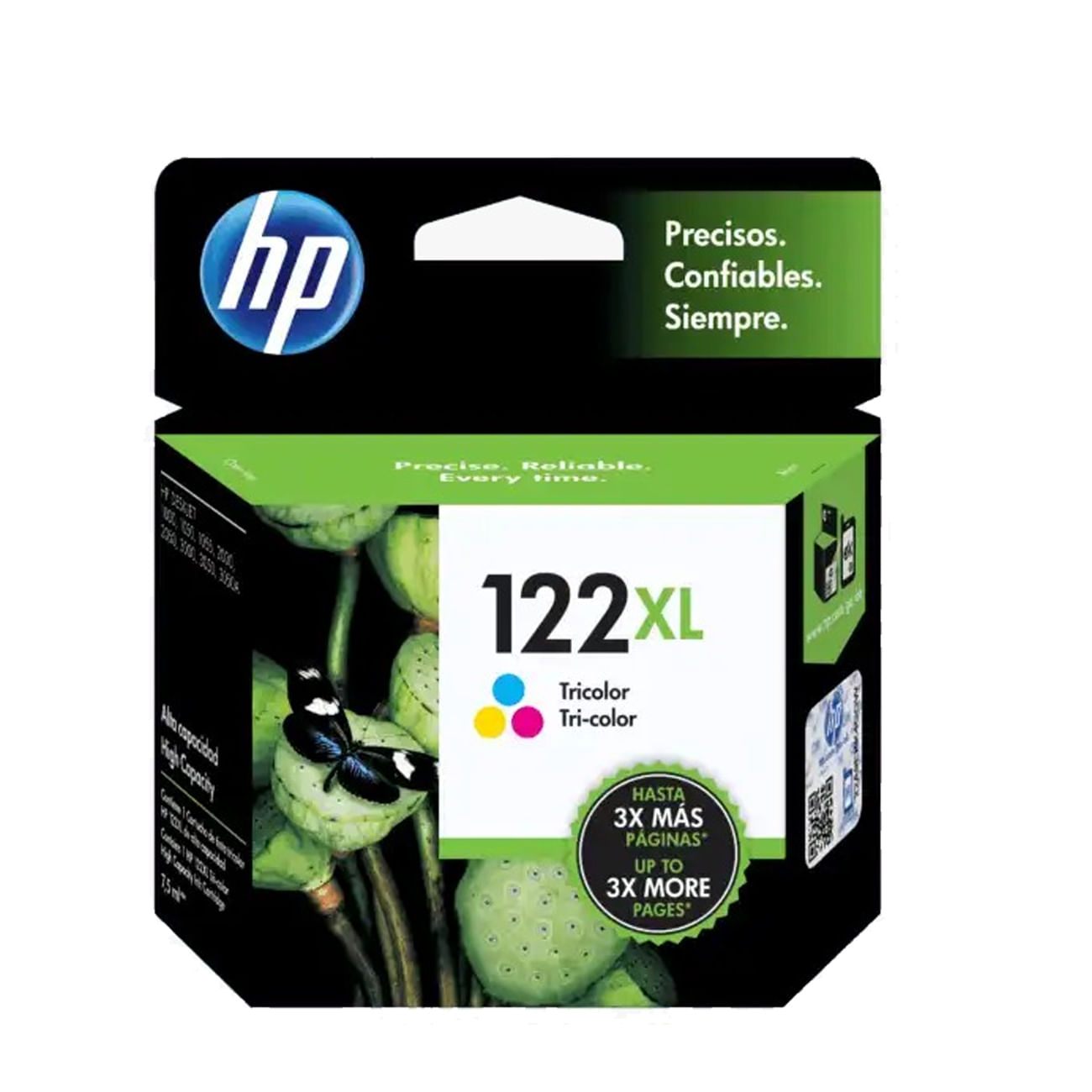 Tinta HP 122XL Color Original CH564HL