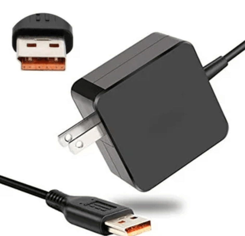 Cargador compatible Laptop Lenovo 20V 3.25A Yoga 3 USB cuadrado