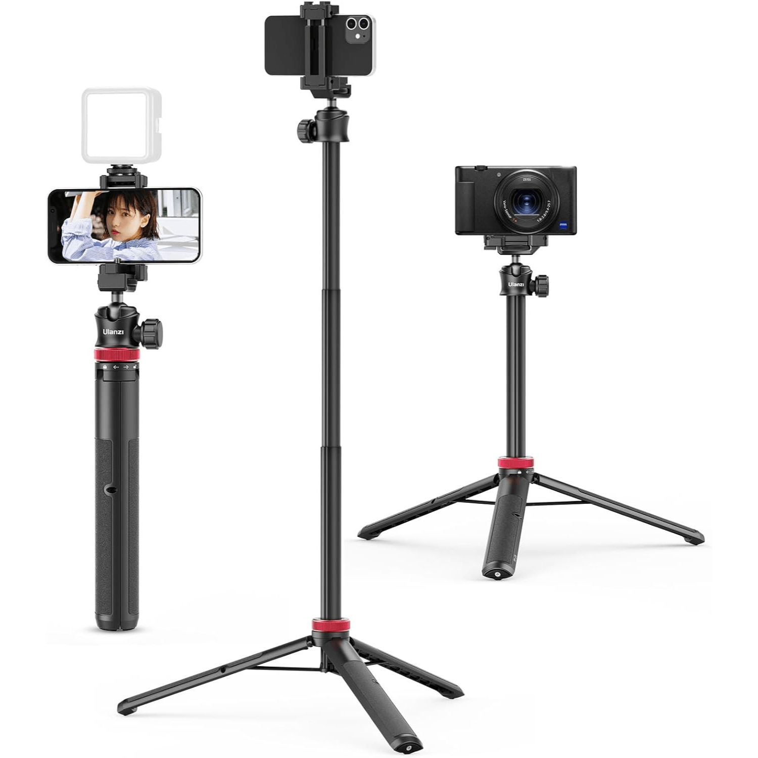 Trípode Ulanzi MT-44 (150 cm) para celular