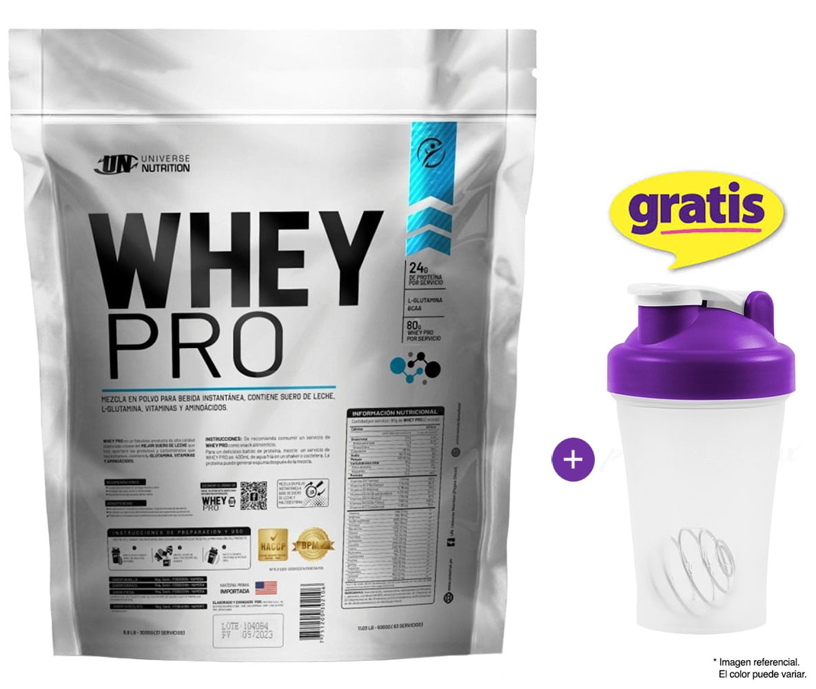 Proteína Universe Nutrition Whey Pro 5 kg Chocolate + Shaker