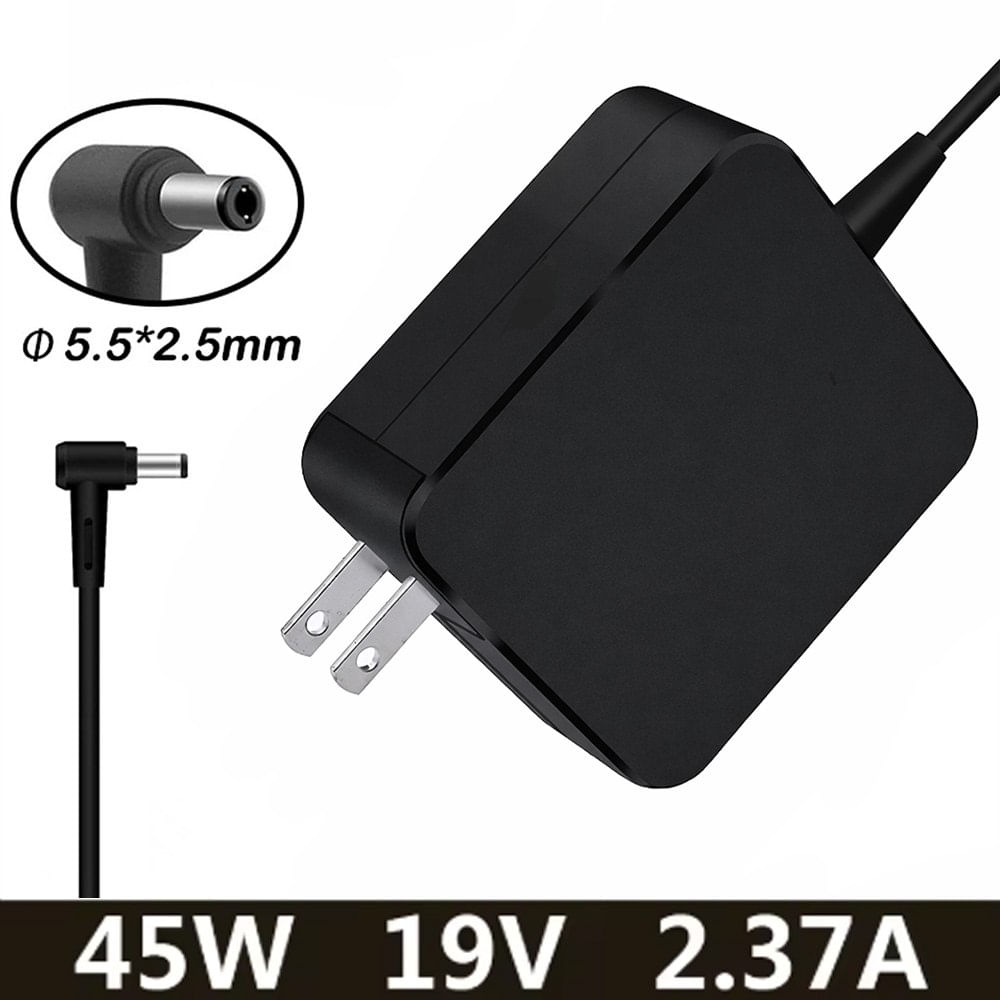 Cargador generico compatible Laptop asus 19V 2.37a 5.5 * 2.5mm  45w