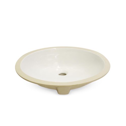 Ovalin Circular Trebol Mimbell Blanco