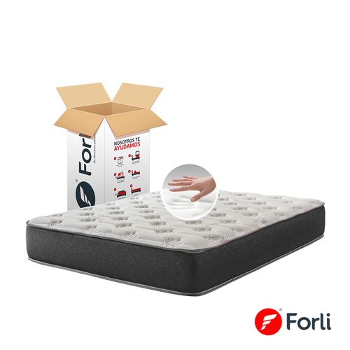 Colchón Forli In Box Memory Foam 2 Plazas