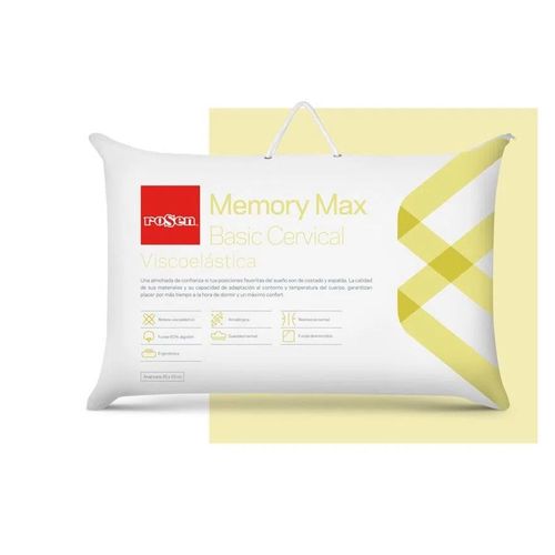 Almohada Memory Max Cervical 54 x 37 cm