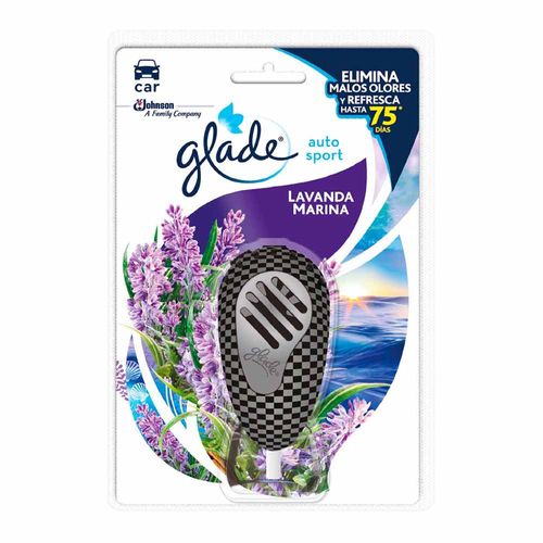 Ambientador GLADE Auto Sport Lavanda Marina 7ml