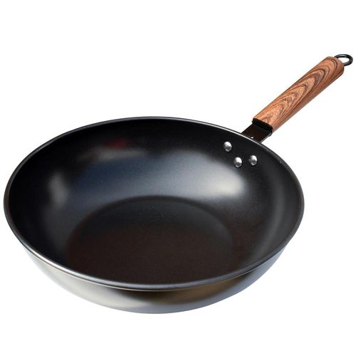 Sartén Wok RECORD N°28 Fierro Negro