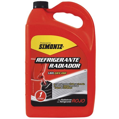 Refrigerante Radiador SIMONIZ Rojo