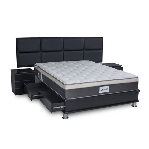 Dormitorio Kaela Gravity 2 Plazas + Almohadas