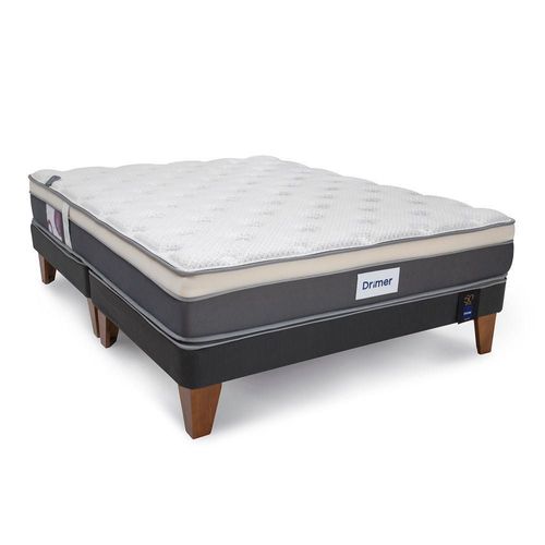 Cama Technodream Gold Gravity King + Almohada + Protector