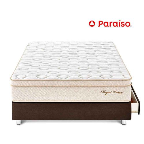 Cama Royal Prince Cajones 1.5 Plazas Chocolate