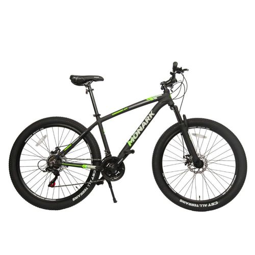 Bicicleta Monark Canyon HT Aro 27.5 Negro/Verde