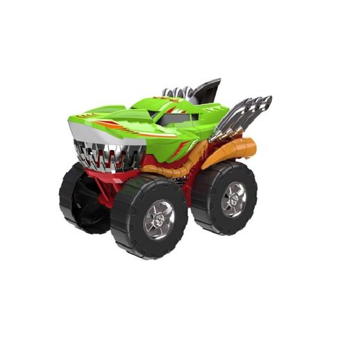 Carro Todoterreno Robotiburon Verde Teamsterz