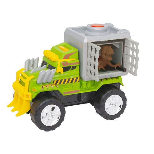 Carro Todoterreno Escape Dino Verde Teamsterz