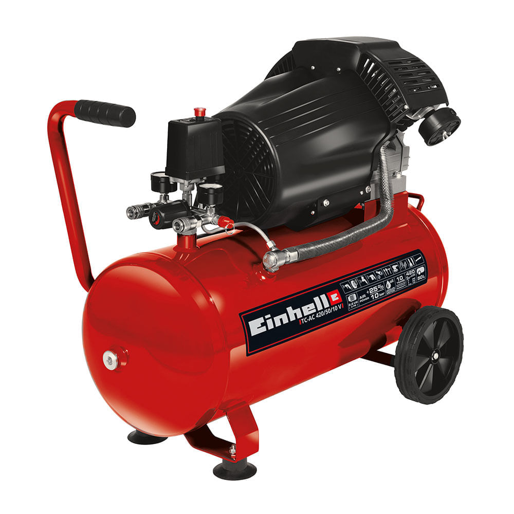 COMBO Compresor de Aire Einhell TC-AC 2200W + Set de accesorios compresora  5 piezas - Promart