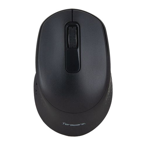 Mouse inalámbrico Teraware 1600dpi, 3 botones, negro