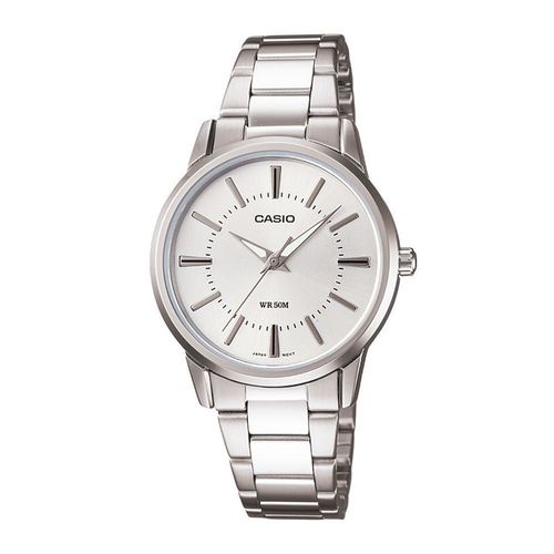 Reloj Casio Acero Plateado Mujer Ltp-1303D-7A