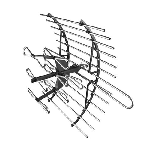 Antena digital para exteriores Greentek señal uhf, vhf, fm