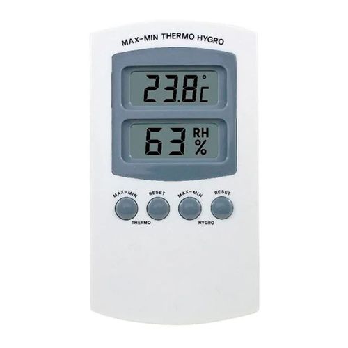 Termohigrómetro para interior y exterior Coolbox 2 pantallas