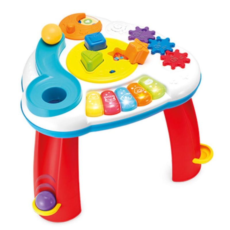 Mesa De Actividades Con Teclado Intermitente Para Bebe