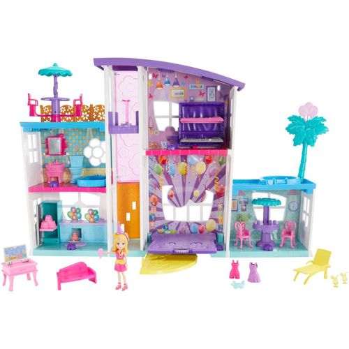 Polly Pocket Mega Casa De Sorpresas Multicolor