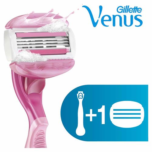 Máquina de Afeitar GILLETTE Mujer Venus Spa Paquete 1un