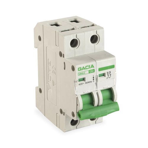Interruptor termomagnético Gacia 2x32A