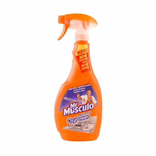 Limpia Vidrios MR. MÚSCULO Oxy Power Gatillo 500ml