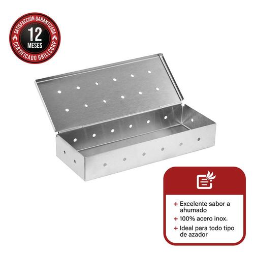 Caja Ahumadora Inoxidable Parrillera