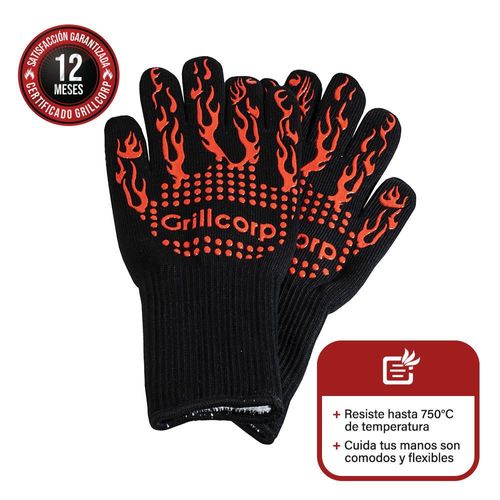 Guantes de Alta Temperatura Parrillera