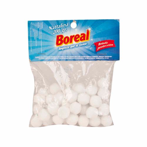 Insecticida BOREAL Naftalina Bolsa 200Gr