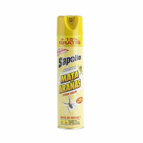 Insecticida Aerosol SAPOLIO Mata Arañas Frasco 360ml