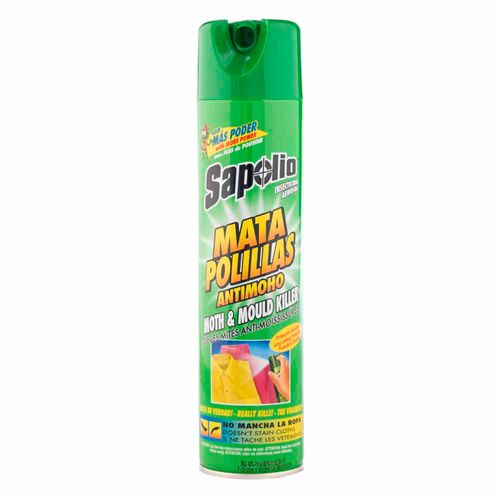 Insecticida Aerosol SAPOLIO Mata Polillas Frasco 360ml