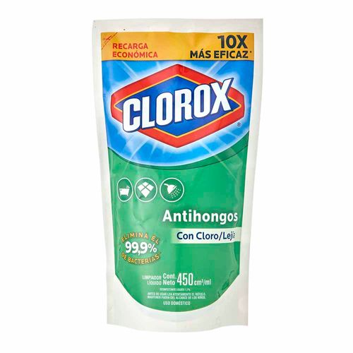 Desinfectante CLOROX Antihongos Doypack 450ml