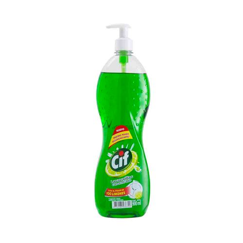 Lavavajilla CIF Limón Frasco 900ml