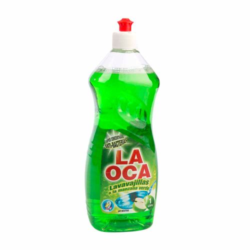 Lavavajilla líquido LA OCA Manzana verde Botella 1L