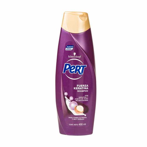 Acondicionador PERT PLUS Fuerza Keratina Frasco 400ml