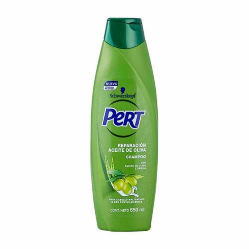 Shampoo PERT PLUS Aceite de Oliva Frasco 650ml