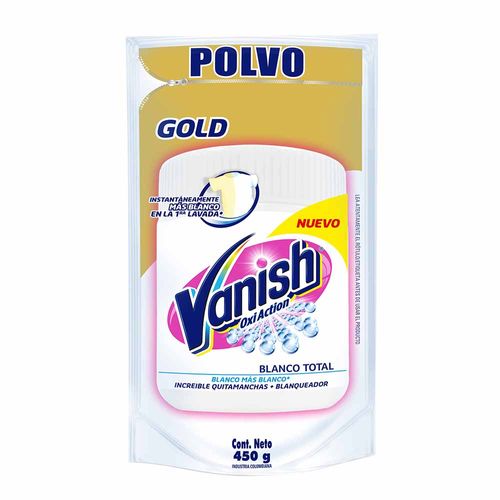 Quitamanchas VANISH Ropa Blanca Doypack 450g