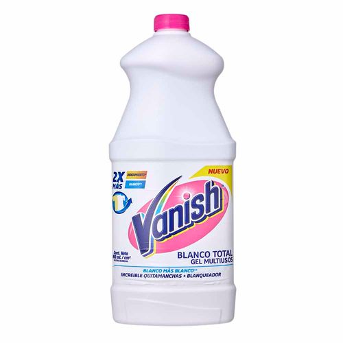 Quitamanchas Líquido VANISH Blanco Poder Frasco 900ml