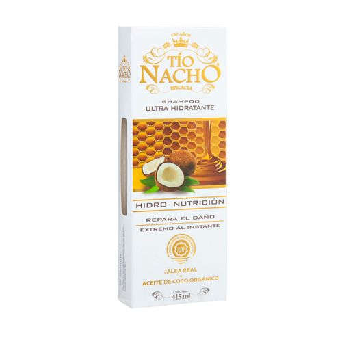 Shampoo TIO NACHO Hidro Nutrición Caja 415ml