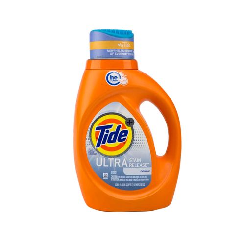 Detergente líquido TIDE Ultra stain Frasco 1.36L