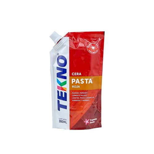 Cera en Pasta TEKNO Roja Doypack 300ml