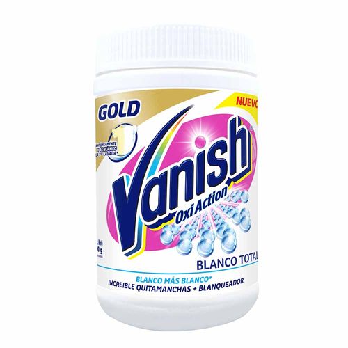 Quitamanchas en Polvo VANISH Blanco Total Pote 900g