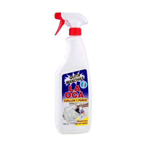 Quitamanchas en Aerosol LA OCA Cuellos y Puños Gatillo 750ml