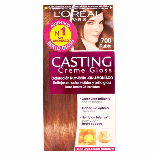 Tinte para Cabello L'ORÉAL Casting Creme Gloss 700 Rubio Mediano Caja 1un