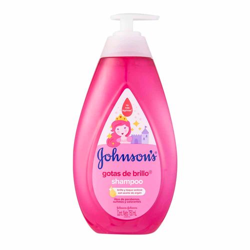 Shampoo para Bebé JOHNSON'S BABY Gotas de Brillo Botella 750ml