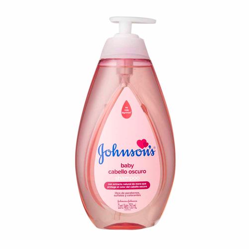 Shampoo para Bebé JOHNSON'S BABY Cabello Oscuro Botella 750ml