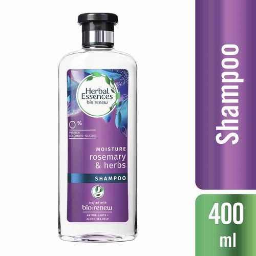 Shampoo HERBAL ESSENCES Rosmery Frasco 400ml